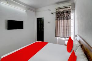 TV a/nebo společenská místnost v ubytování Super Hotel O The Golden Key
