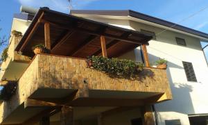 A balcony or terrace at B&B Angels