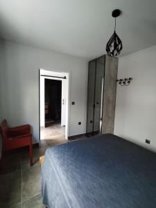Postel nebo postele na pokoji v ubytování Casa do Favinha