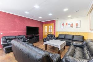 Posezení v ubytování Casa Rural Kalfonso