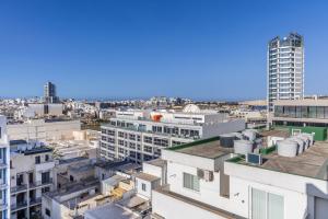 Nespecifikovaný výhled na destinaci Msida nebo výhled na město při pohledu z apartmánu