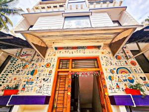 Hoone, kus hostel asub