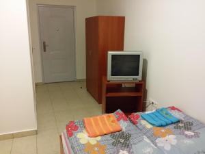 TV a/nebo společenská místnost v ubytování M+D Hotel