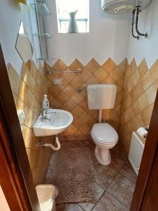 Koupelna v ubytování Rustico San Leonardo