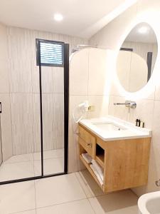 Koupelna v ubytování Casalita Hotel