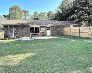 Bygningen som feriehuset ligger i