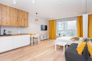 TV a/nebo společenská místnost v ubytování AVRA Residence III Stare Miasto