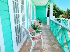 Μπαλκόνι ή βεράντα στο Jolly Holiday Apartment 1-A
