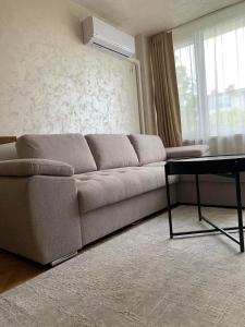 Χώρος καθιστικού στο Апартамент Easy Lux