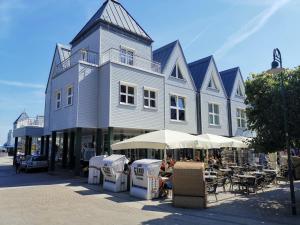Das Gebäude in dem sich das Ferienhaus befindet
