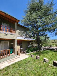 Aed väljaspool majutusasutust Casas Mi Lugar -pegadas al Río-