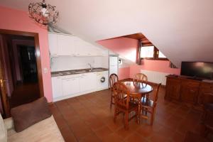 Kuchyň nebo kuchyňský kout v ubytování Apart-Hotel Selva Nevada