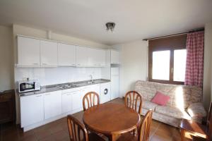 Kuchyň nebo kuchyňský kout v ubytování Apart-Hotel Selva Nevada