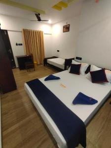 Postel nebo postele na pokoji v ubytování Popple Beach House