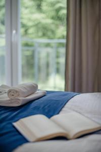 Posteľ alebo postele v izbe v ubytovaní Apartamenty Pruskie