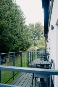 Balkón alebo terasa v ubytovaní Apartamenty Pruskie