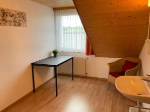 Χώρος καθιστικού στο 27 - Gästehaus Erika - Hundwil - Appenzellerland