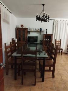 Χώρος καθιστικού στο La parrilla
