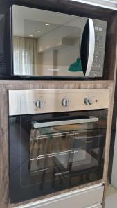 Kuchyň nebo kuchyňský kout v ubytování Landscape Apartment TC1502
