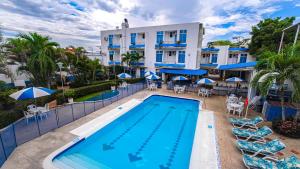 Bazén v ubytování Miami Hotel nebo v jeho okolí
