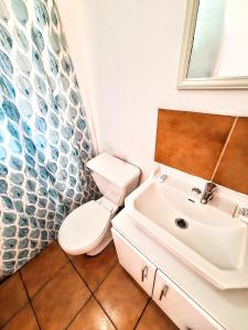 Koupelna v ubytování Habitacion y Baño Privado