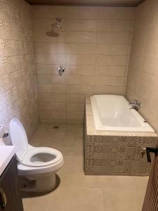 Koupelna v ubytování Casa de campo en Panamá