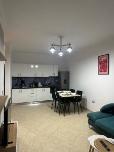 Dapur atau dapur kecil di Blue Adria Apartments