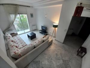 Χώρος καθιστικού στο Good inn Lac 2
