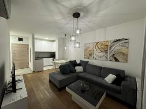 Χώρος καθιστικού στο Apartman Blanka