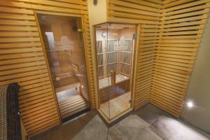 Kúpeľňa v ubytovaní Hotel Arkada