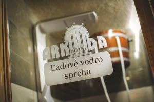 Certifikát, ocenenie alebo iný dokument vystavený v ubytovaní Hotel Arkada