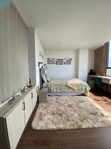 Postel nebo postele na pokoji v ubytování Tu lugar perfecto 80