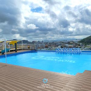 Bassenget på eller i nærheten av Mokpo Ocean Hotel