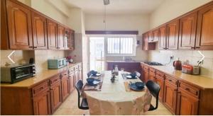 Kuchyň nebo kuchyňský kout v ubytování Apartment