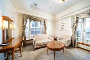 Posezení v ubytování KOKO HOTEL Osaka Shinsaibashi