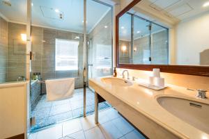 Koupelna v ubytování KOKO HOTEL Osaka Shinsaibashi + 37 fotografií