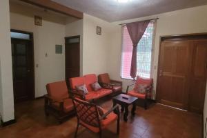 Posezení v ubytování Casa Bugambilias