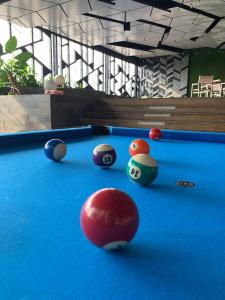 Piljardilaud majutusasutuses Ibis Styles Jakarta Sunter