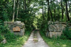 Naturlandschaft in der Nähe des Campingplatzes