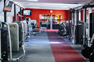 Fitness centrum a/nebo fitness zařízení v ubytování Apartmany Fit Gym