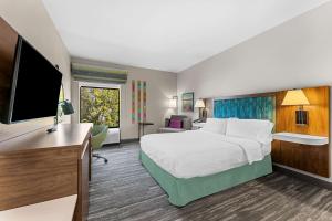 Postel nebo postele na pokoji v ubytování Hampton Inn Stroudsburg Poconos