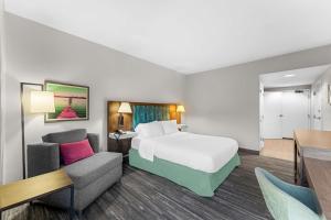 Postel nebo postele na pokoji v ubytování Hampton Inn Stroudsburg Poconos
