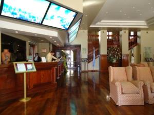 El lobby o recepción de Hotel Spa Termas de Reyes
