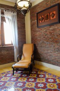 Coin salon dans l'établissement Bale Devata Resort