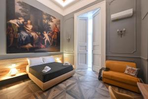 Posezení v ubytování Toledo 424 Suite