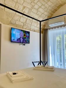 TV a/nebo společenská místnost v ubytování Moronero