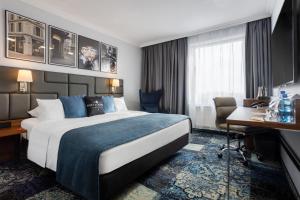 Posteľ alebo postele v izbe v ubytovaní Hotel Włoski Italia Boutique Old Town Poznań