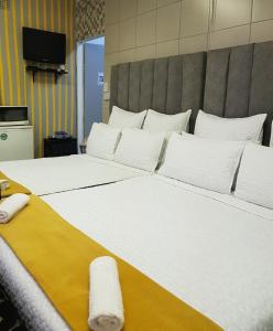 Ένα ή περισσότερα κρεβάτια σε δωμάτιο στο Elgin Guest Unit