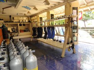 Fitness center at/o fitness facilities sa Jukung Dive Resort Bali AMED