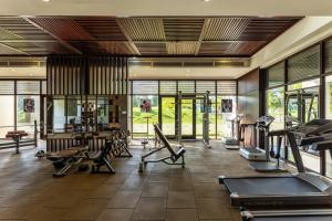 Fitness centrum a/nebo fitness zařízení v ubytování Vietsovpetro Ho Tram Beach Resort & Spa